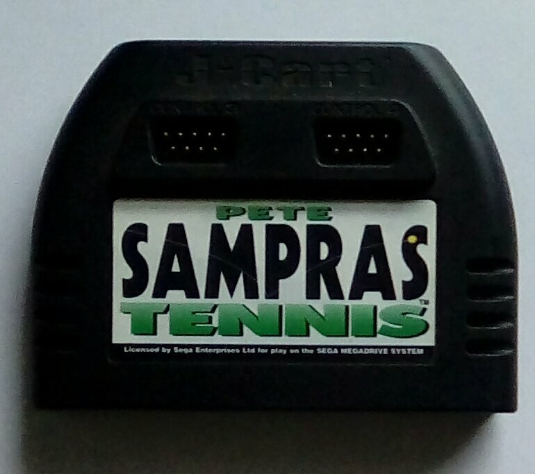 *SOLO CARTUCHO* Pete Sampras Tennis J-Cart Sega Megadrive Mega Drive