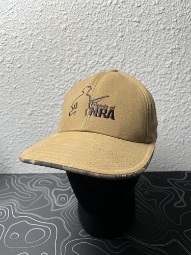 Vintage Friends of the NRA Sponsor Strapback Baseball Cap Hat Made in USA