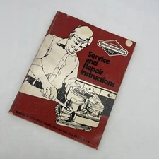 Briggs & Stratton Service & Repair Instructions Manual (Small Engines) P/N270962