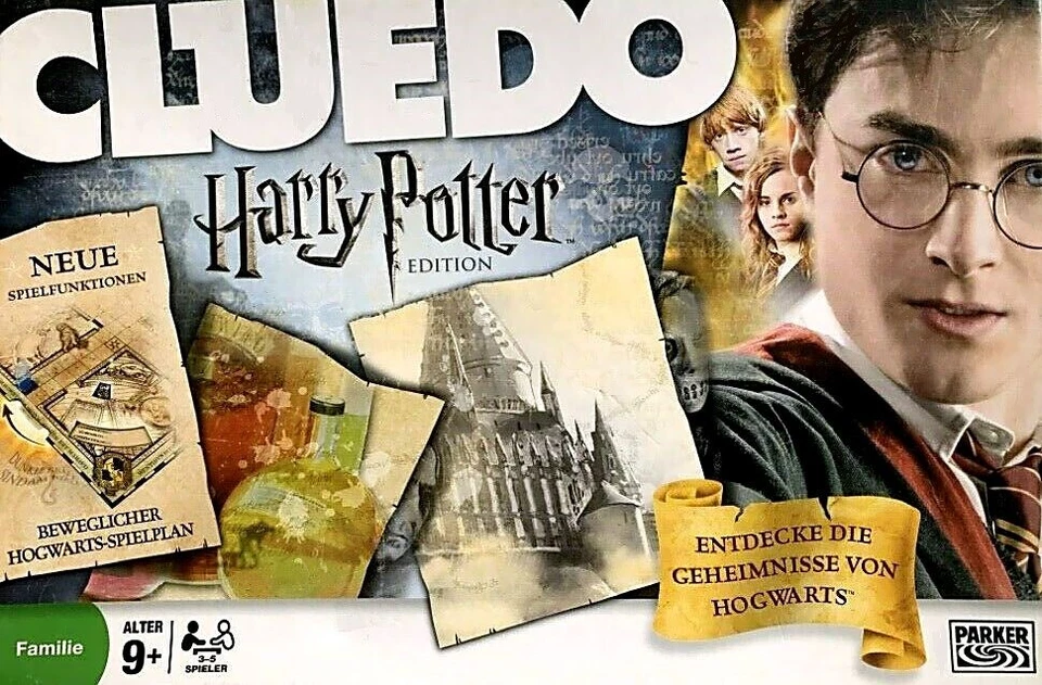 Cluedo Harry Potter von Parker aus 2008. Neu in Folie. Top Rarität !!! - Bild 1 von 1