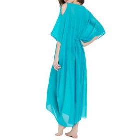 L'AGENT BY AGENT PROVOCATEUR TURQUOISE HOLLY COVER UP ONE SIZE RRP &pound;125 BNWT