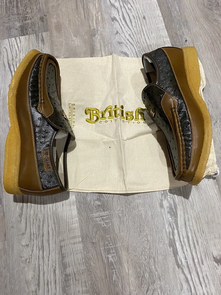 British Walkers Гарлем стиль # 888-3 размер 10,5 новый/мертвый запас - Изображение 4 из 4