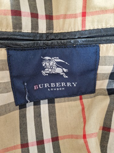 Mens LONDON by BURBERRY leather jacket/coat size 54/2XL....RRP £1,990 - Picture 16 of 18