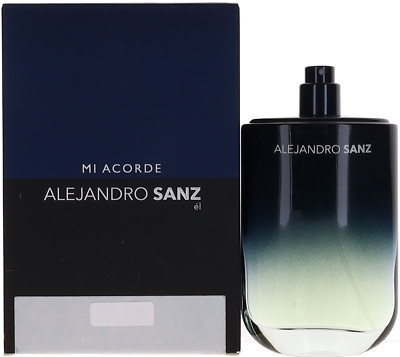 Alejandro Sanz Mi Acorde (M) Eau De Toilette Spray 3.4oz Damaged Box No Cap