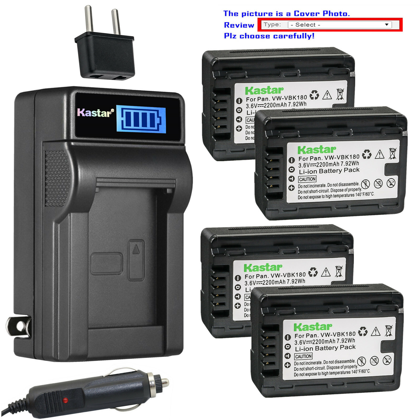 Batteria + Caricabatteria Per Panasonic - Compatibile Con SDR-T55, HC-V100, HC-V500 E Altri Modelli - Foto 10