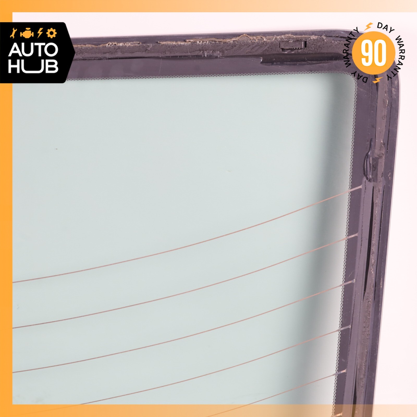 05-16 Aston Martin DB9 DBS Coupe Rear Windshield Wind Shield Back Glass OEM 35k