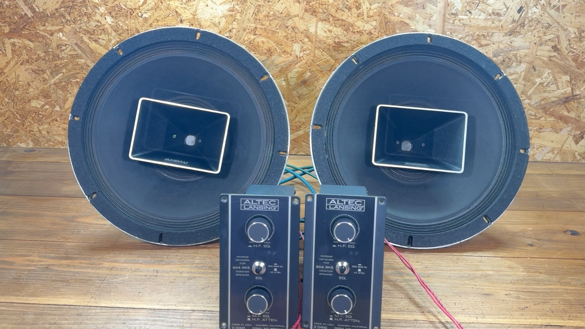 【直接引取】Altec Lansing 604-8K UREIスピーカーペア 直接引取】Altec Lansing 604-8K UREIスピーカーペア 直接引取