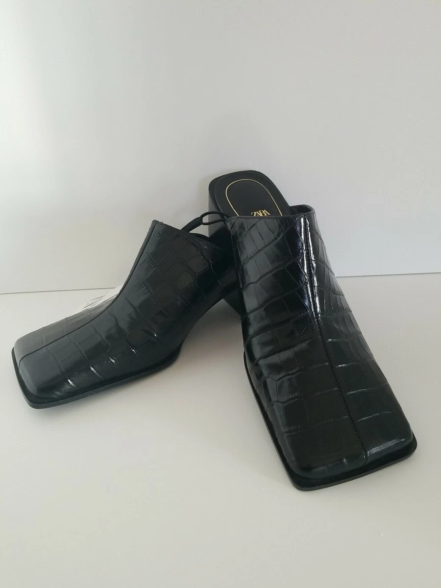 Zara deals snake mules