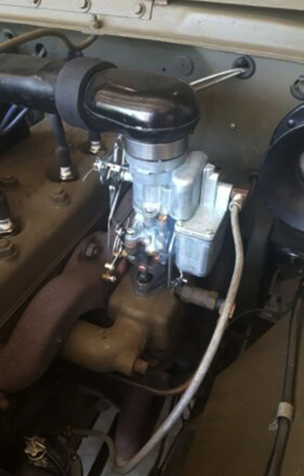 Carburador Carter WO nuevo para carburador del ejército Jeep Willys CJ2A MB CJ3A G503 Foto 3 de 4