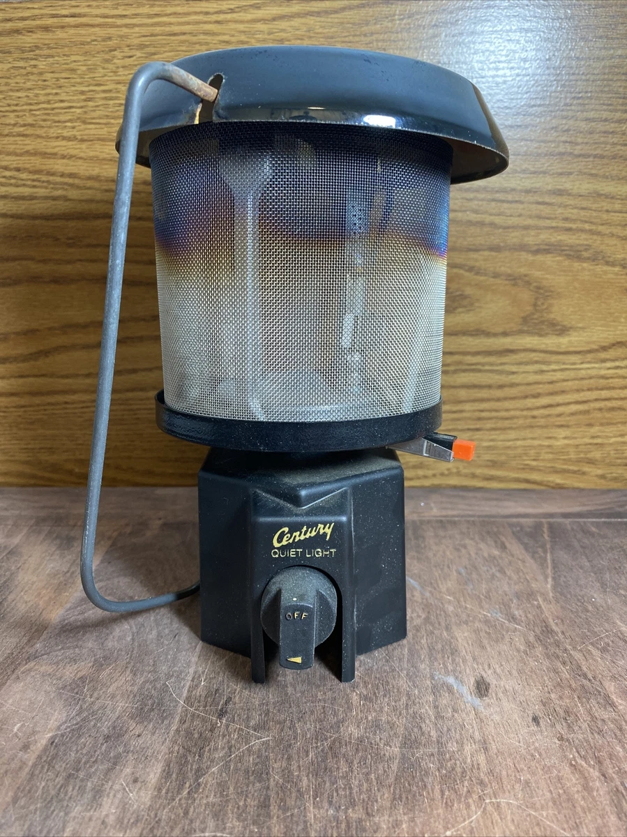 Century Quiet Light Propane Camping Lantern Model 7058 NO BASE