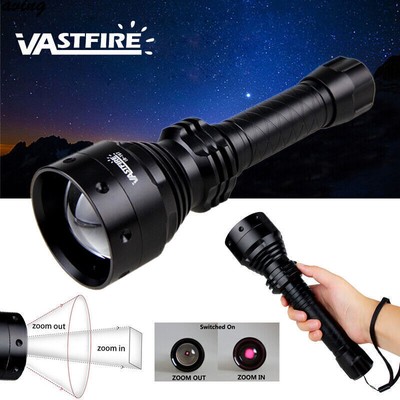 Infrared IR Flashlight 850nm LED Hunting Light Night Vision Torch