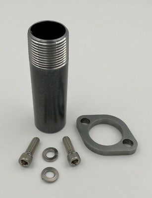 BRIGGS 5 - 6.5 HP THREADED EXHAUST FLANGE KIT DIY GENERATOR GO KART MINIBIKE