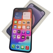 Boxed ✔ Apple iPhone 12 Mini Black 5G 128GB Unlocked • A2399 Very Good Condition
