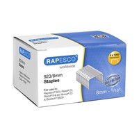Heftklammern Rapesco 923, 8 Mm, Verzinkt, 4000 StüCk, Typ S92308Z3