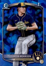 2025 Bowman Draft Sapphire Edition #BDC-42 Jacob Morrison