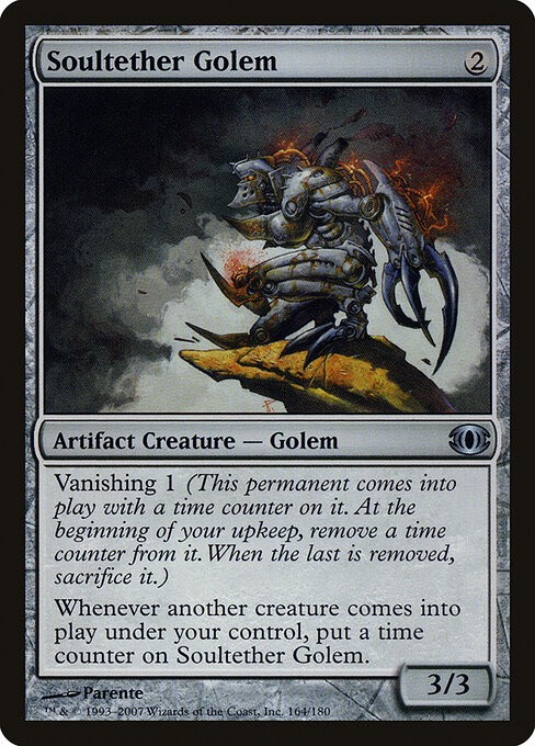 Soultether Golem NonFoil Future Sight 164 NM MTG
