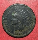 1878 US Indian Head Cent! VF Details! Lower Mintage! Old US Coin!