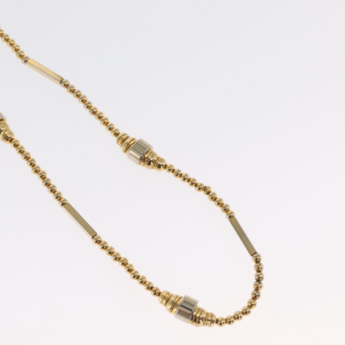 SAINT LAURENT Necklace metal 2 Set Gold Auth bs32833 thumbnail 3