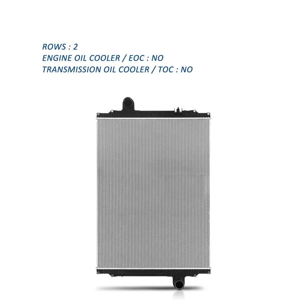 Repuesto radiador de carreras de núcleo de aluminio Kenworth T660/Peterbilt 320 08-15 Foto 3 de 4