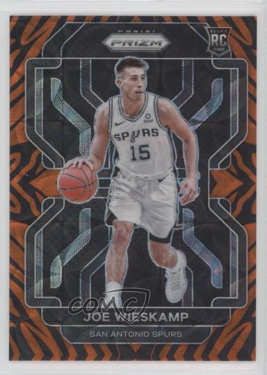 2021-22 Panini Prizm Choice Tiger Stripes Joe Wieskamp #322 Rookie RC 1i1q