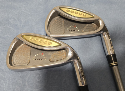 #ad #ad TaylorMade RAC CGB 3 amp; 4 Iron Ascending Mass Graphite Regular Flex S RH Lot of 2 $65.99