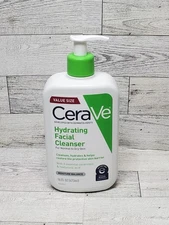 CeraVe Hydrating Facial Cleanser for Normal to Dry Skin, 16 fl oz