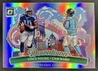 2025 Panini Donruss Optic Cam Ward Vince Young Downtown Duos Rookie RC #2 Titans