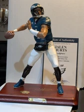 Jalen Hurts Sculpture All Star Figurine Philadelphia Eagles NFL Danbury Mint 798