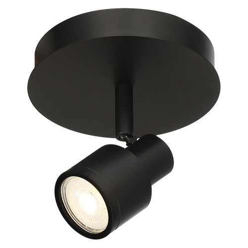 Access Lighting 63071LEDDLP Lincoln 6"W LED Semi-Flush Ceiling - Silver - Picture 4 of 12