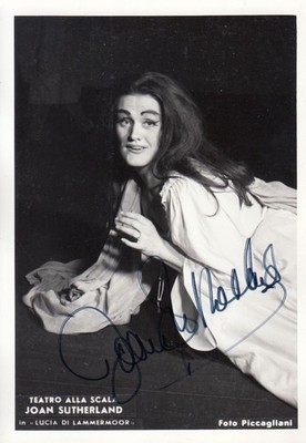 Joan Sutherland 10x15 cm Signiertes Foto | Autogramm / Autograph [EW]