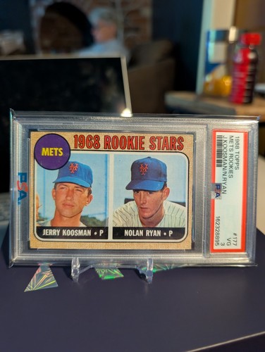 1968 Topps - 1968 Rookie Stars Nolan Ryan, Jerry Koosman #177 (RC) - PSA 3