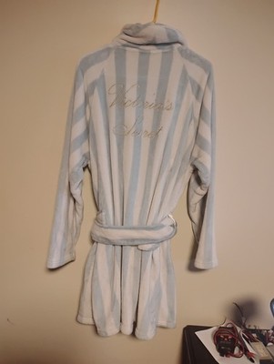 Victorias Secret The Cozy MONOGRAM PLUSH LOGO ROBE SUPER SOFT NWT XL / XXL