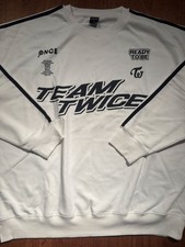 TWICE READY TO BE Man to Man Sweatshirt White XL