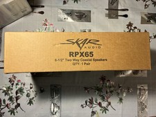 Skar Audio RPX65 6.5" 2-Way Coaxial Car Speakers Pair 200W RMS Powerful Sound