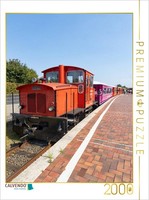Calvendo Puzzle The Island Railway | 2000 Pieces, Finished Size 35.4 × 26.4 In (