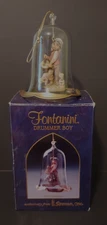 Vintage 1990 Roman Inc. Fontanini Drummer Boy Bell Hanging Ornament #637 4 Inch