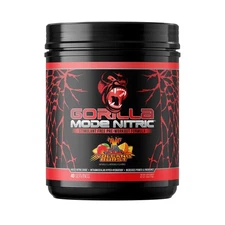 Gorilla Mode Nitric Stimulant Free Pre-Workout - 768g Volcano Burst for Huge Pum