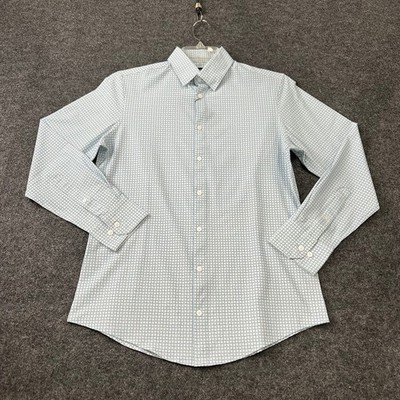 MIZZEN + MAIN Leeward Long Sleeve Dress Shirt Men's Size 2XL-Classic