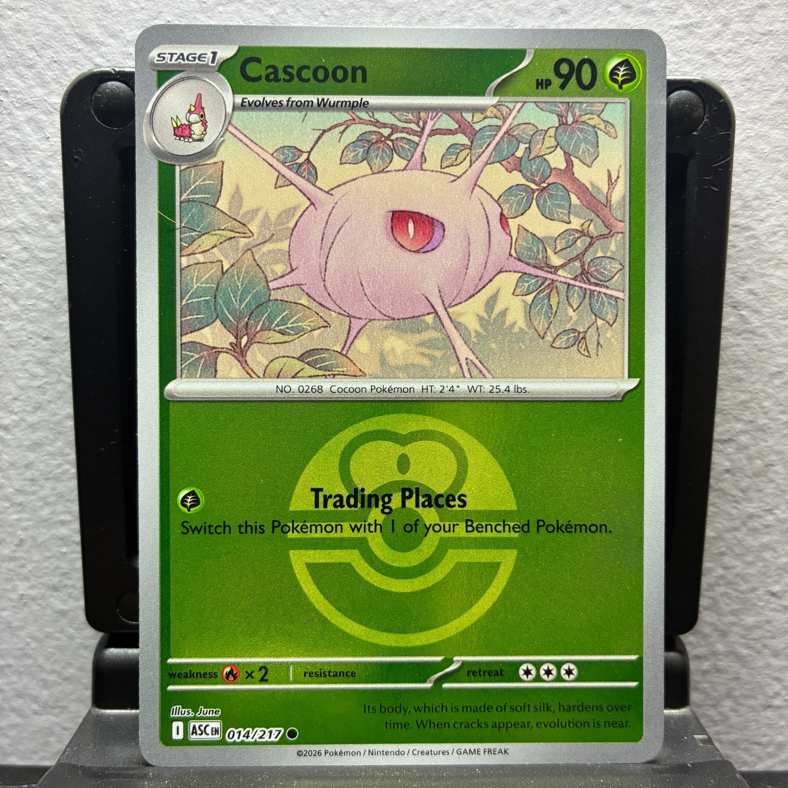 Cascoon 014/217 - Ascended Heroes - Common NM