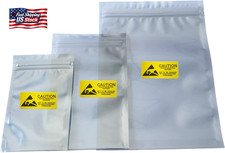 Anti Static Bags,Esd Bags,30Pcs Mixed Sizes Antistatic Resealable Bag for 3.5 Ha