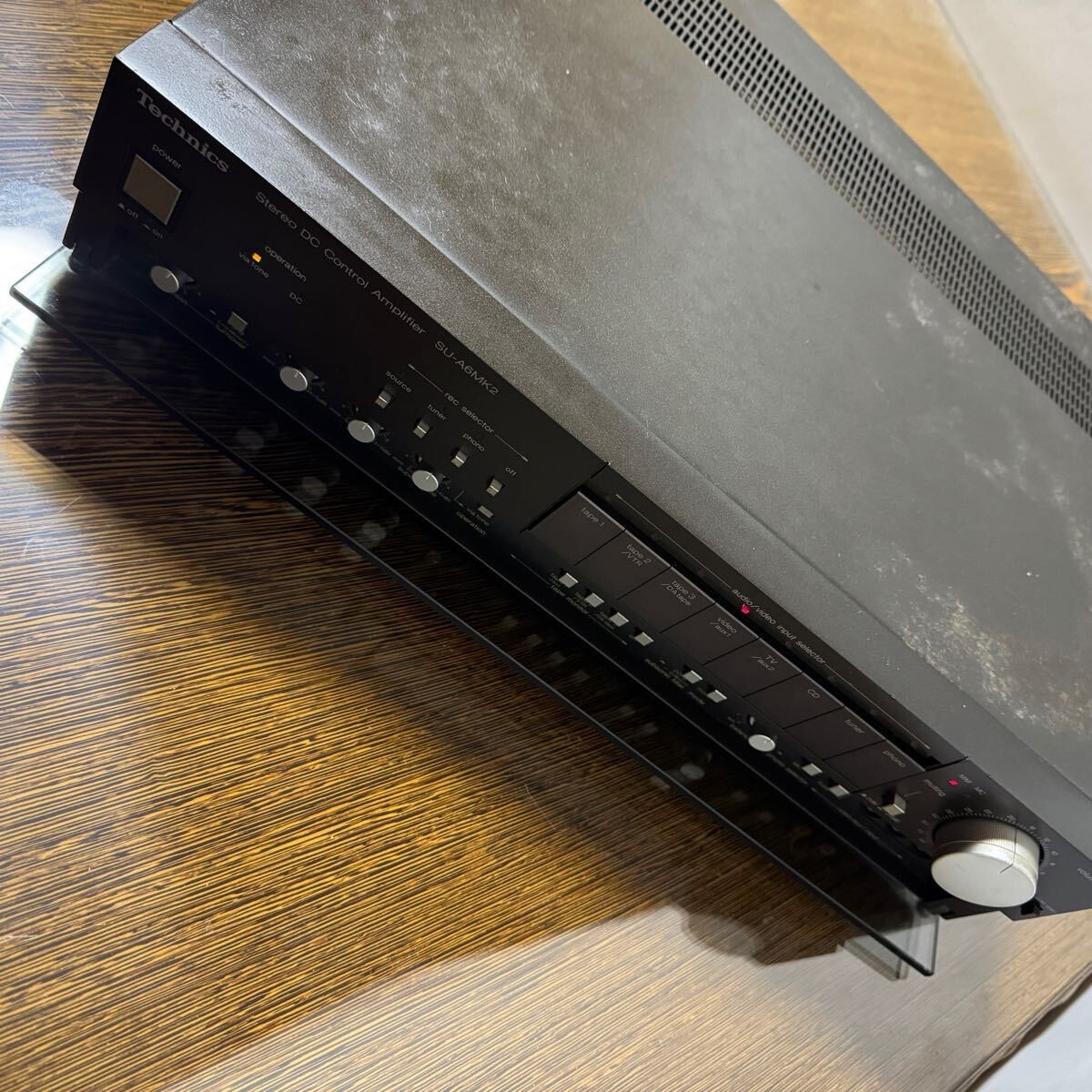 Technics SU-A6MK2 Stereo DC Control Amplifier Preamplifier Black