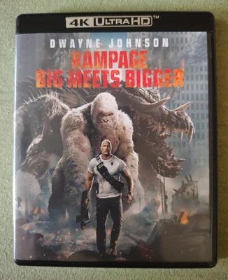 Rampage - big meets bigger (2018) - 4K UHD + Blu-ray - Action/Science-Fiction - Bild 1 von 3