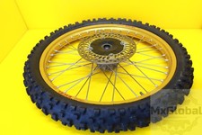 96-04 HONDA XR400R GOLD EXCEL 21" FRONT WHEEL RIM HUB TIRE MINT!