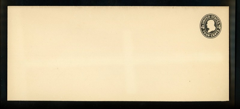 US Postal Stationery U416 Mint Envelope Entire 4c Ben Franklin Die 2 Laid 1907