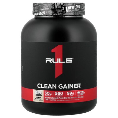 Clean Gainer , Cookies & Cream, 4.83 lb (2.19 kg)