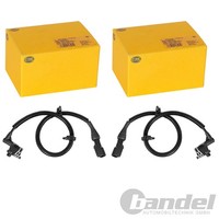 2X Hella ABS-SENSOR Raddrehzahl Hinten Passend FüR Ford USA Explorer