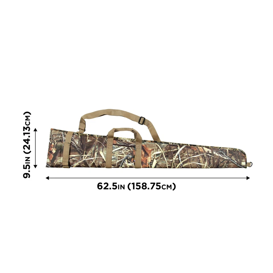 Realtree MAX 7 Floating Gun Case Rugged Endura Fabric Adjustable Sling Camo - Image 4 of 4