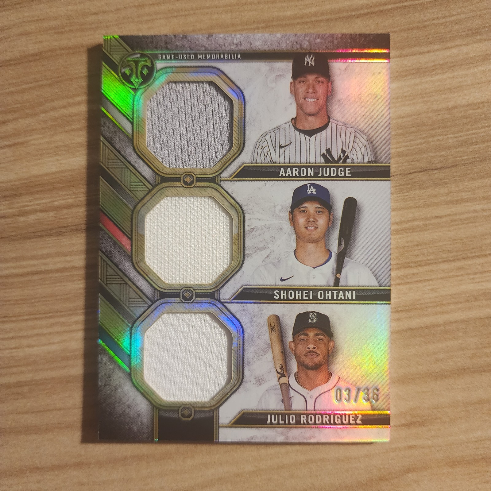 Shohei Ohtani 2024 Topps Triple Threads #TTAR-SO2 Autographs