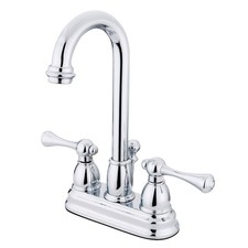 Kingston Brass KB361.BL Vintage 1.2 GPM Centerset Bathroom Faucet - Chrome