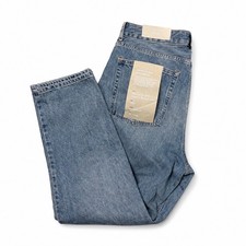 Everlane The Curvy 90's Cheeky Crop Jean Women's 32 Blue?Straight High Rise NWT